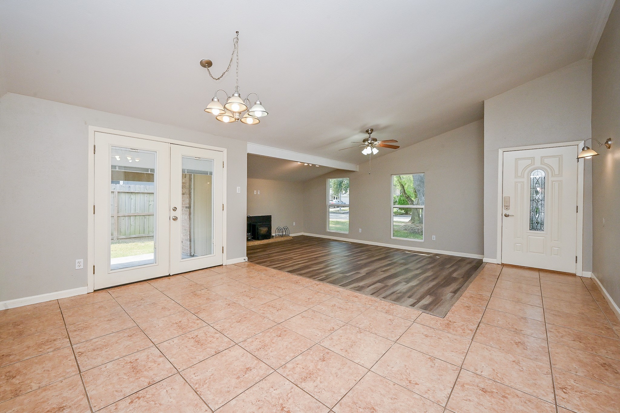 18318 Navajo Trail Drive Spring, TX 77388 - Photo 5 of 16 Open-concept view of dining and living areas with natural light and easy flow to the backyard.