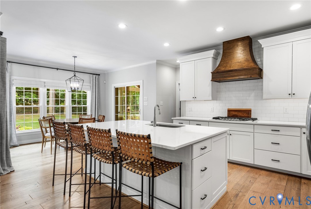 2319 Founders Bridge Road Midlothian, VA 23113 - Photo 11 of 50 Kitchen with light wood-type flooring, tasteful ba