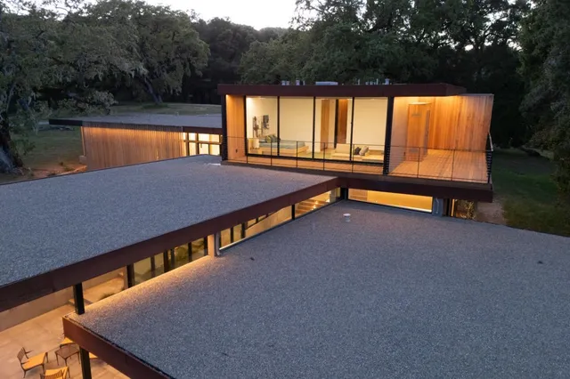 a view of outdoor space and deck