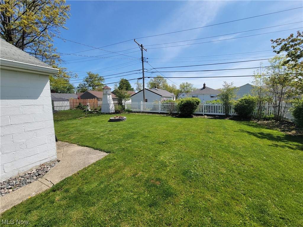 753 Pendley Road Willowick, OH 44095 - Photo 5 of 28 more back yard & firepit