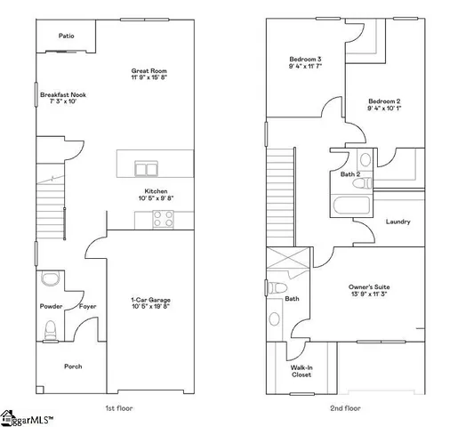 $204,999 | 202 Hunthill Road, Unit HR 50, Greer, SC 29651