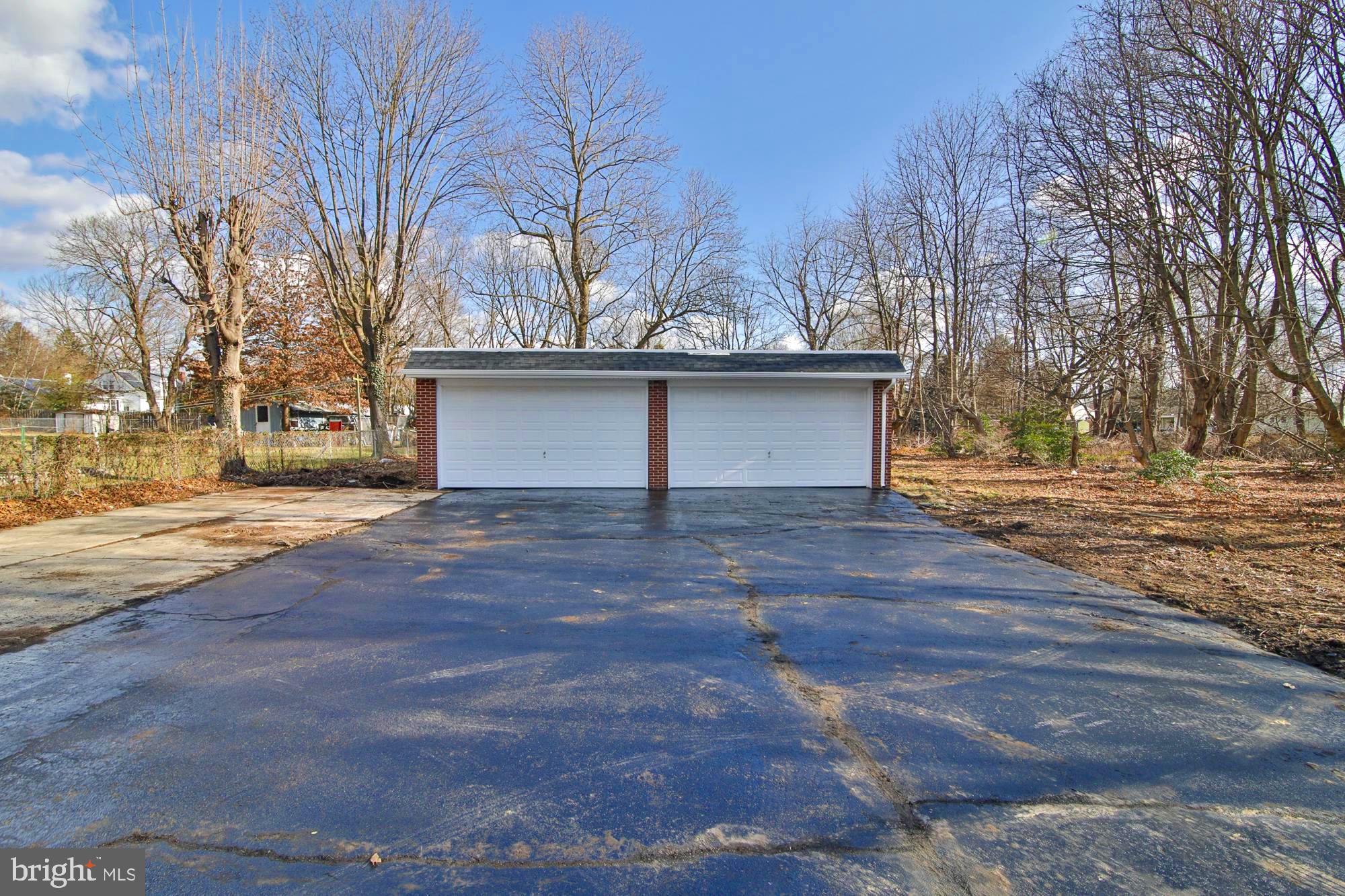 2374 Pennington Road Pennington, NJ 08534 - Photo 34 of 41 5 Car Garage in the rear of large driveway