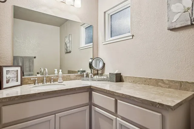 a balcony with chairs