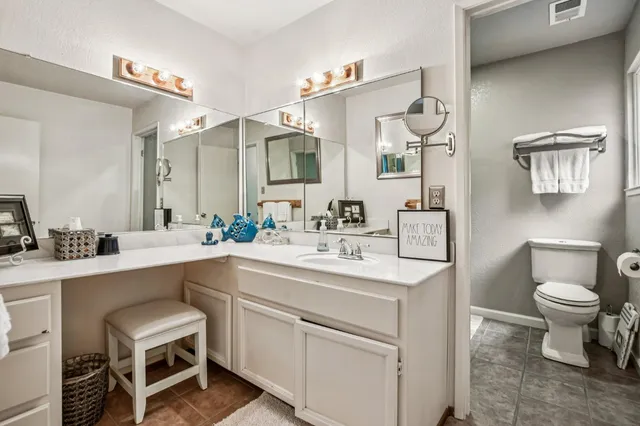 a view of an outdoor space with a lake view