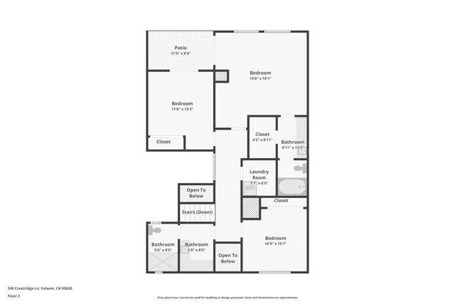 $560,000 | 340 Crestridge Lane, Folsom, CA 95630