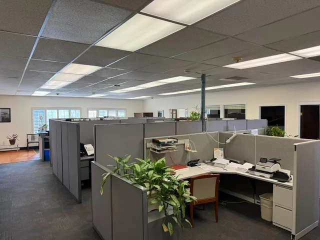 a view of a roof deck