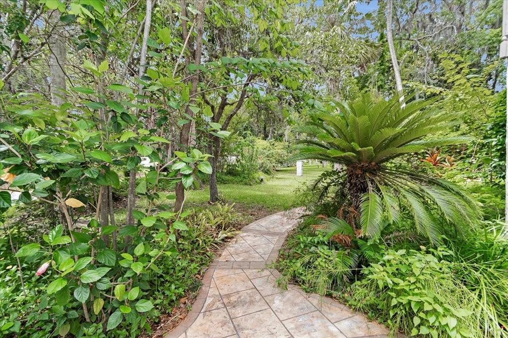 35 Magnolia Avenue Yankeetown, FL 34498 - Photo 14 of 75 a view of a garden