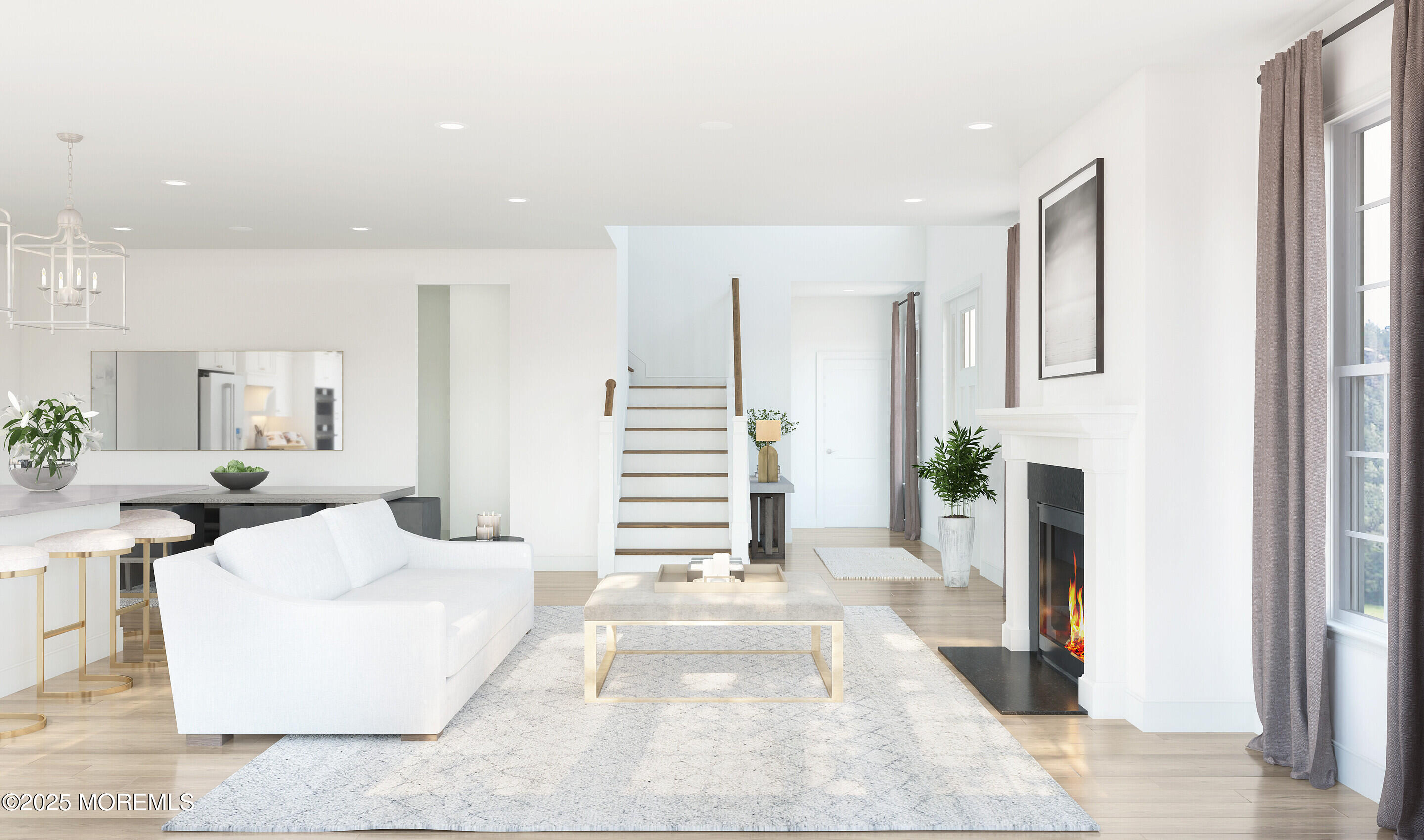 1211 Auburn Terrace, Unit 1201 Manalapan, NJ 07726 - Photo 5 of 21 a view of entryway with furniture and wooden floor