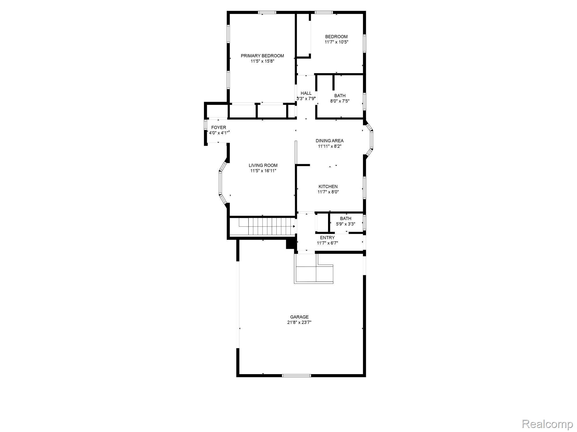 3024 Potter Road Wixom, MI 48393 - Photo 26 of 28 First Floor PLan