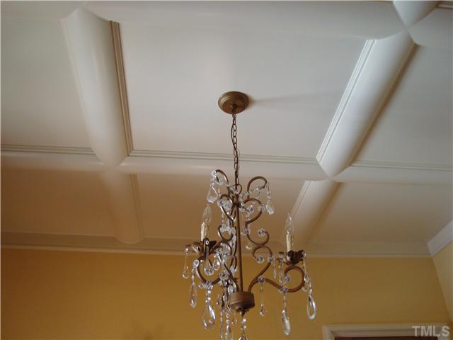 3026 Churchill Road Raleigh, NC 27607 - Photo 22 of 25 Coffered ceiling in entry foyer.