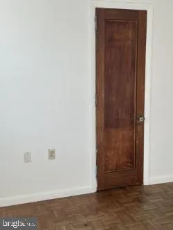a view of front door