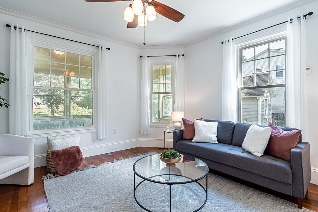 70 Park Avenue Stoneham, MA 02180 - Photo 3 of 36 a living room with furniture and a window