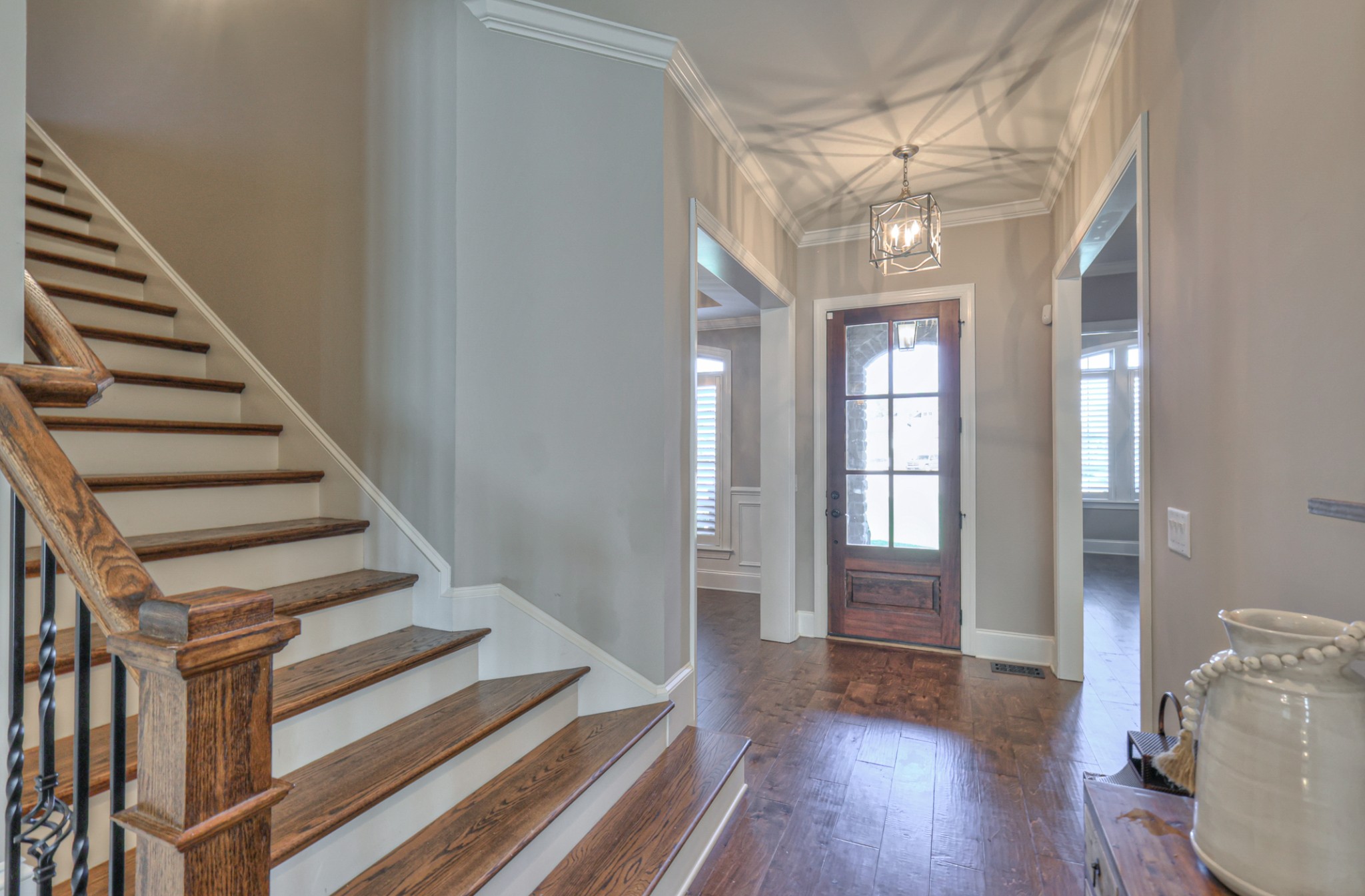 8019 Burning Tree Farms Road Arrington, TN 37014 - Photo 24 of 47 a view of entryway and hall with wooden floor
