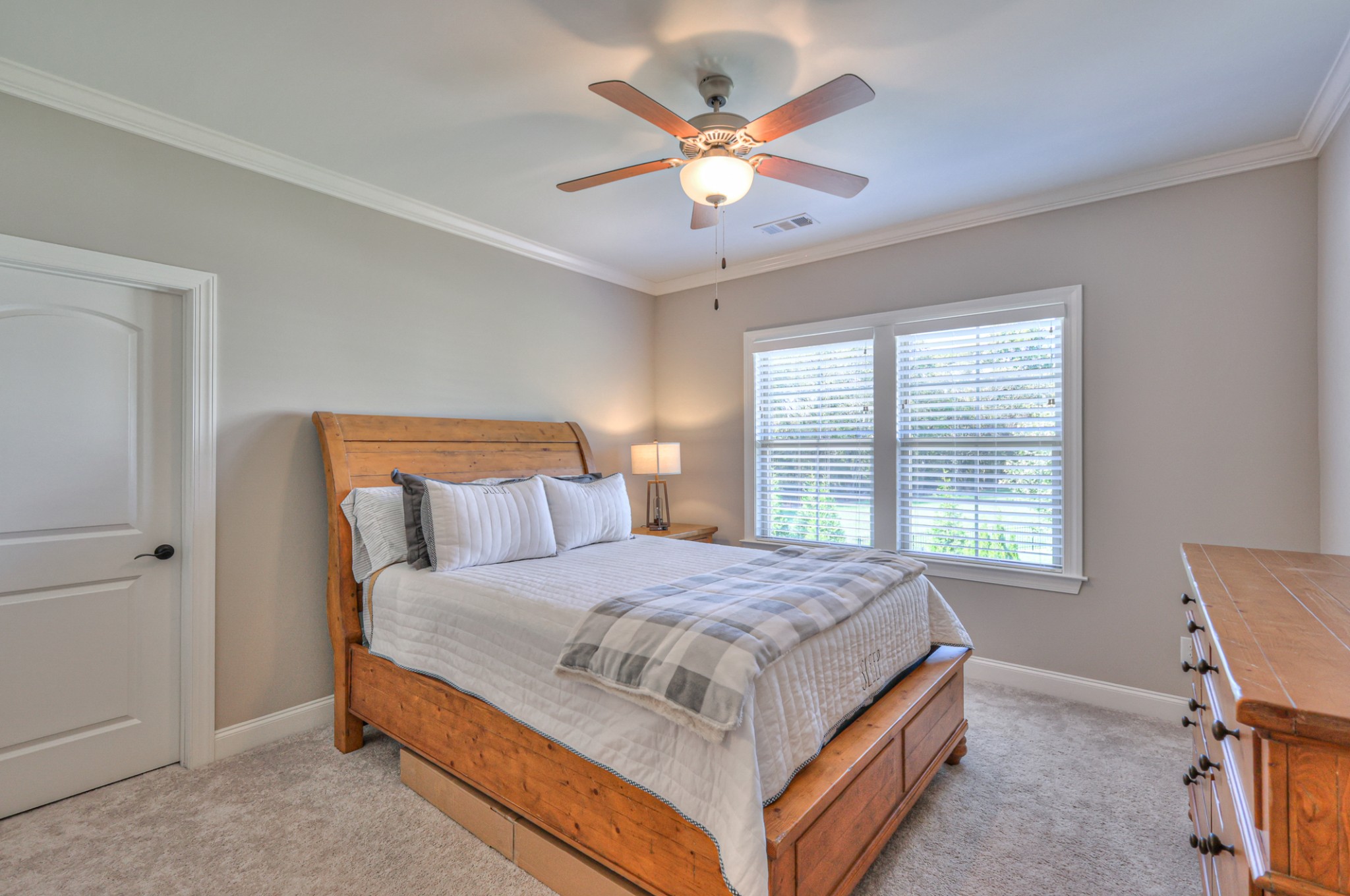 8019 Burning Tree Farms Road Arrington, TN 37014 - Photo 25 of 47 a bedroom with a bed window and a window