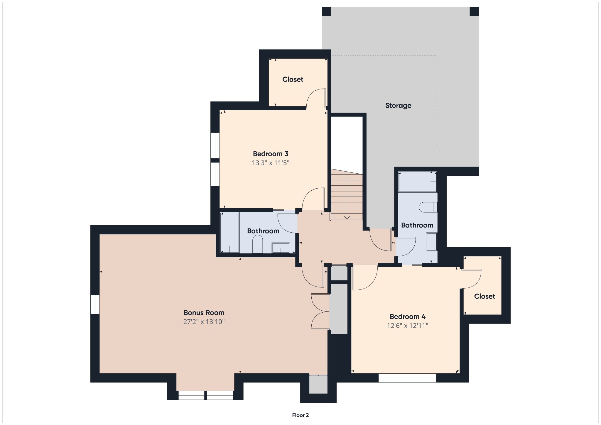 8019 Burning Tree Farms Road Arrington, TN 37014 - Photo 47 of 47 a picture of a floor plan