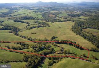 2648 Rectortown Road Delaplane, VA 20144 - Photo 16 of 25 Aerial view of farm.