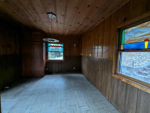 a view of water heater room
