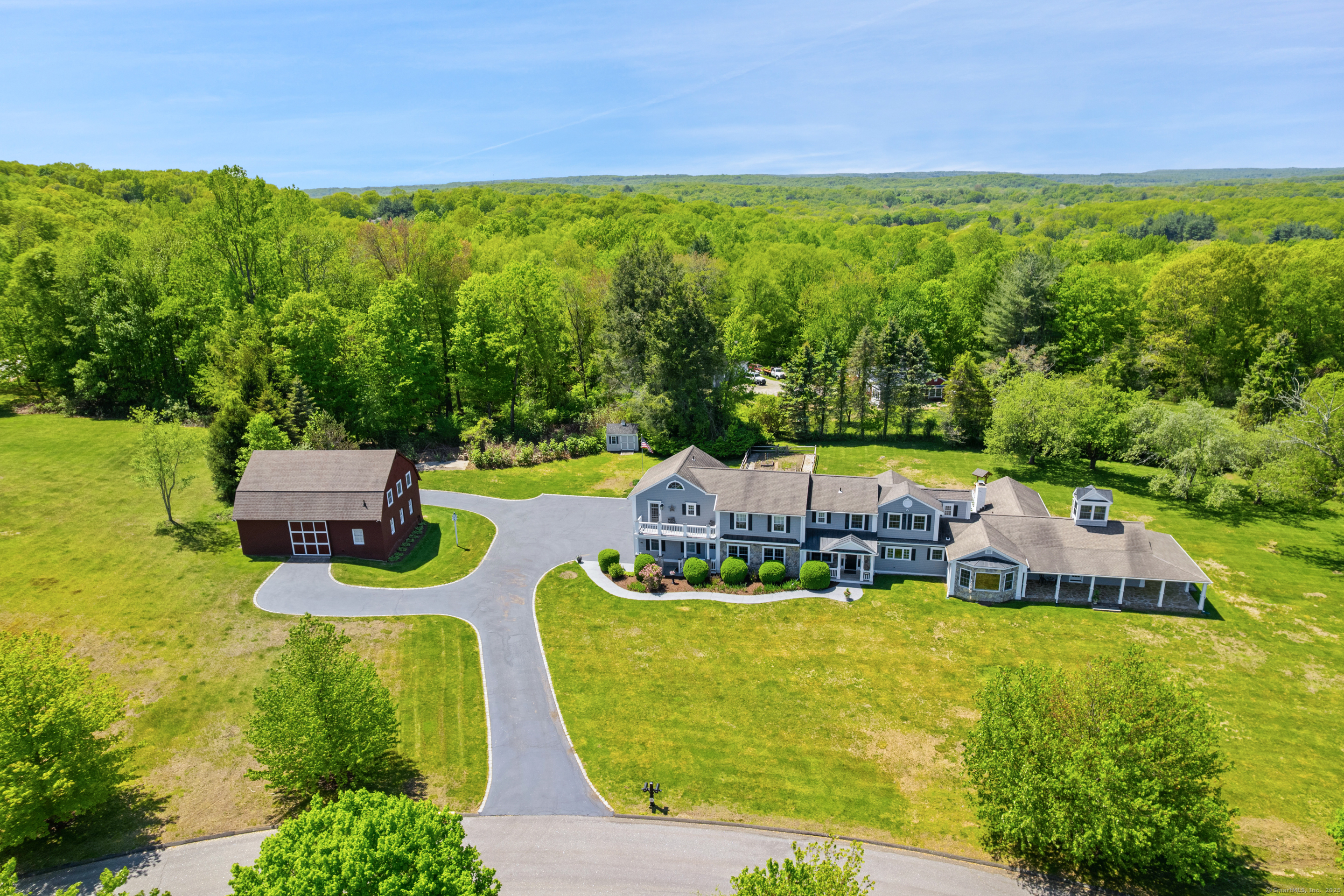 16 Percheron Drive Monroe, CT 06468 - Photo 1 of 1 Spectacular sprawling colonial on 3+ acre corner lot with legal accessory apartment & barn