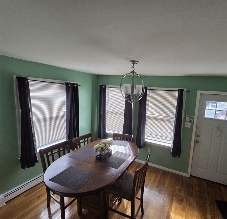 32 Crowell Street Boston, MA 02124 - Photo 5 of 18 a view of a dining room with furniture window and wooden floor