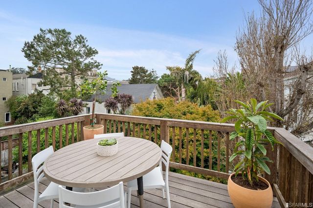 a view of a building with a window