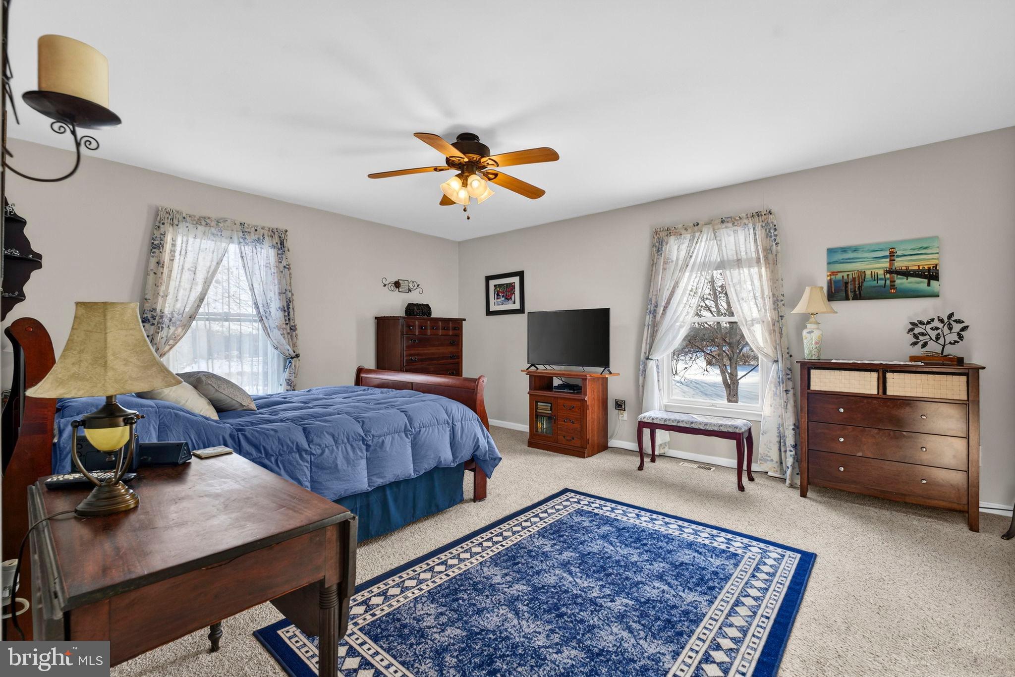 3460 Indian Run Road Amissville, VA 20106 - Photo 24 of 57 Serene bedroom with natural light and charm.