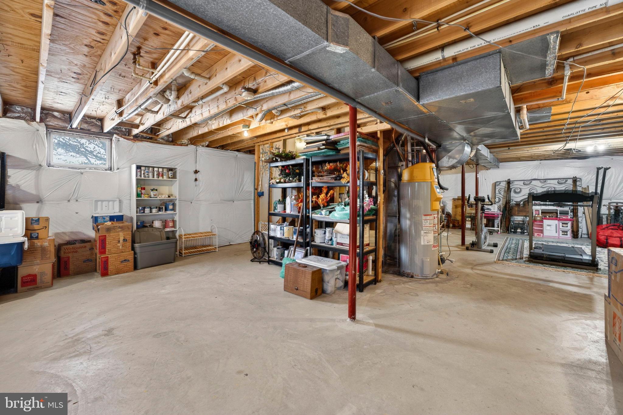 3460 Indian Run Road Amissville, VA 20106 - Photo 40 of 57 Spacious basement with ample storage options.