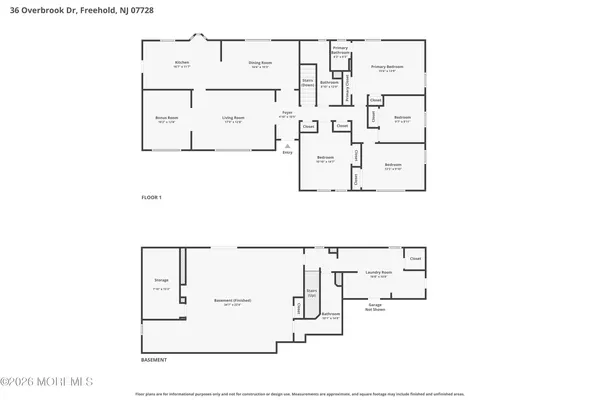 $814,900 | 36 Overbrook Drive, Freehold, NJ 07728