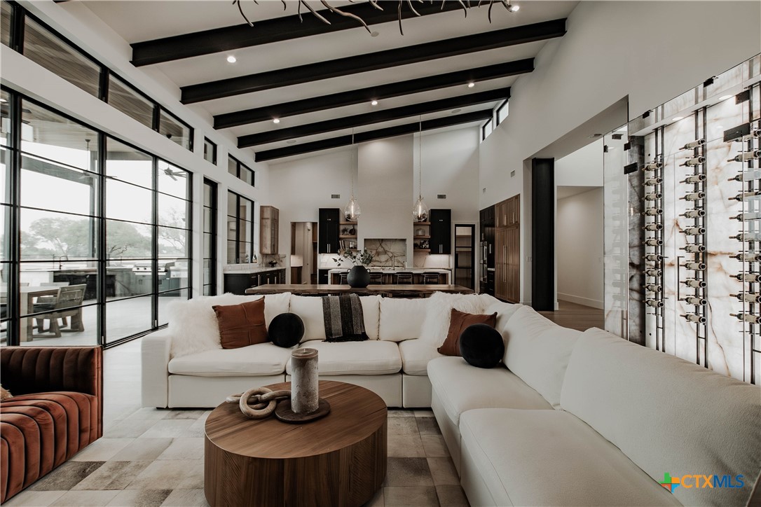 3466 Levi Sloan Road Victoria, TX 77904 - Photo 10 of 48 a living room with furniture and a fireplace