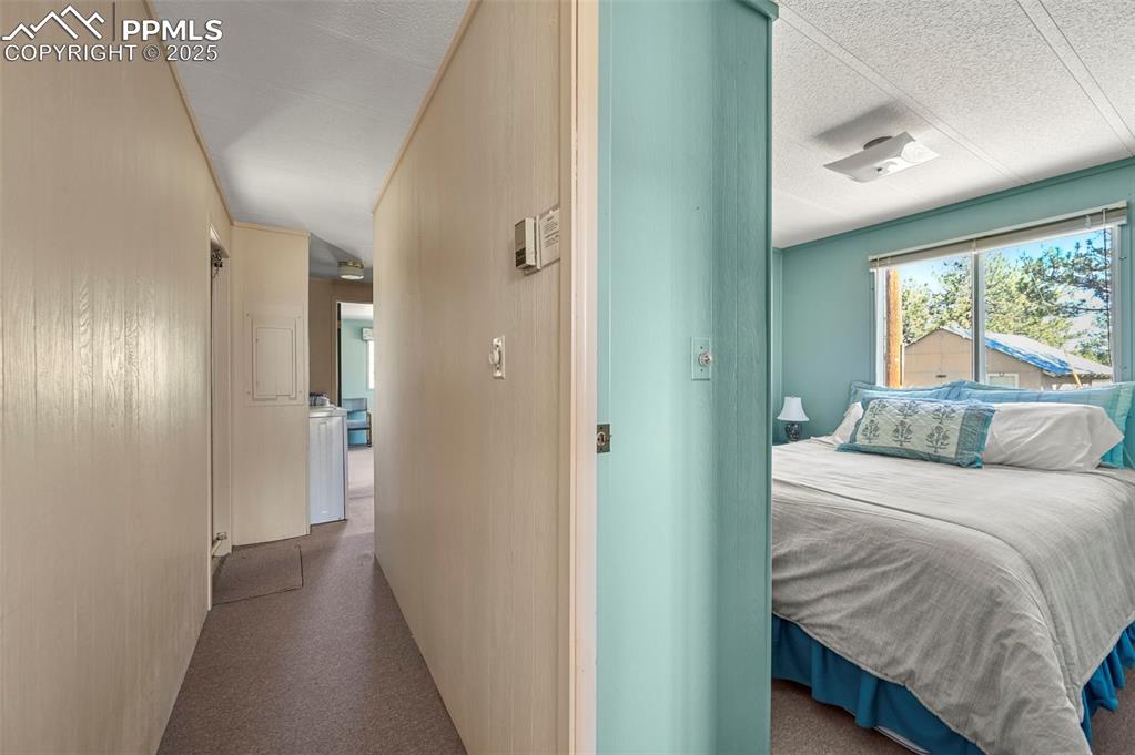 332 Valley Circle Guffey, CO 80820 - Photo 19 of 32 a room that has a bed in it