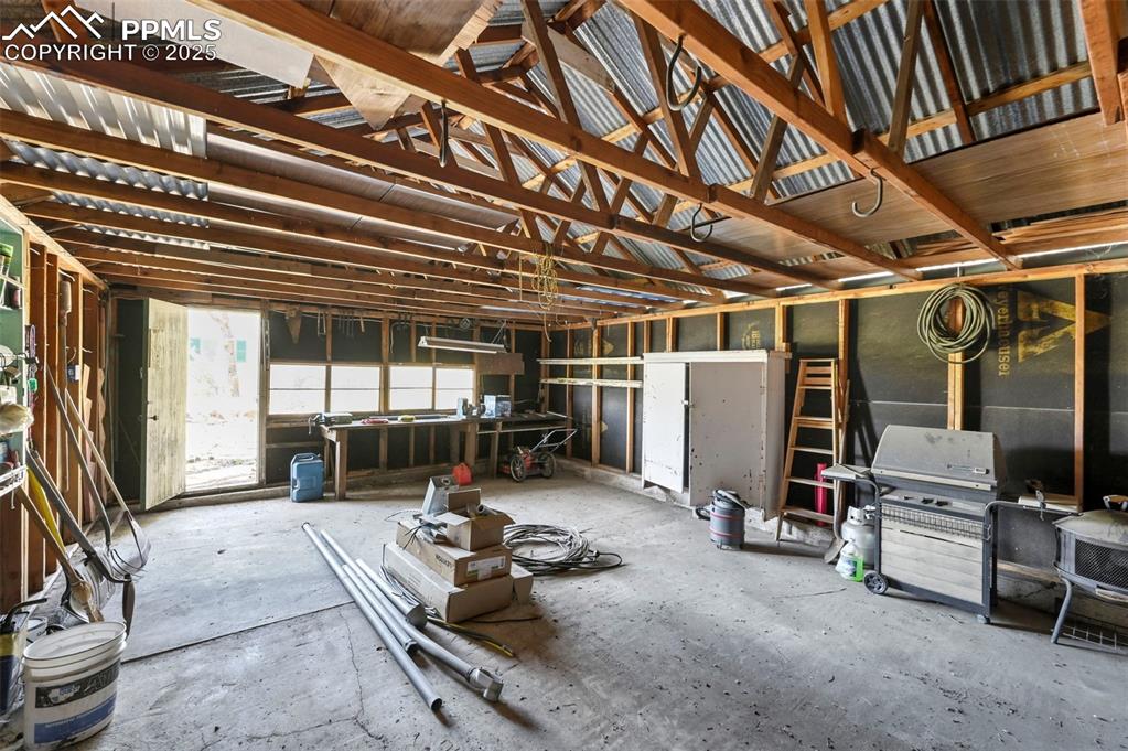 332 Valley Circle Guffey, CO 80820 - Photo 28 of 32 a view of a room with gym equipment