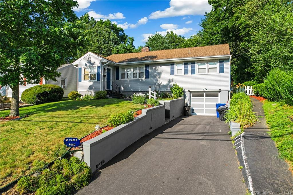 18 Eagle Road Norwalk, CT 06850 - Photo 1 of 1 a front view of house with yard and green space
