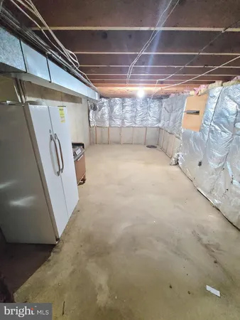 a view of storage and utility room