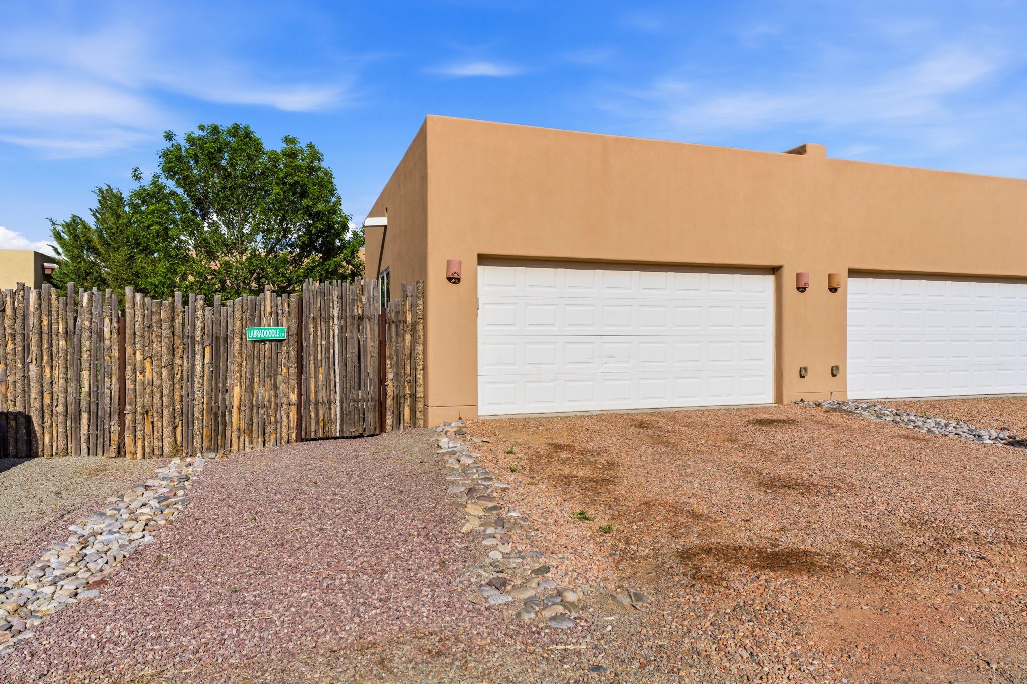 3 Silver Buckle Road Santa Fe, NM 87508 - Photo 34 of 34 Finished oversized 2-car garage with additional parking