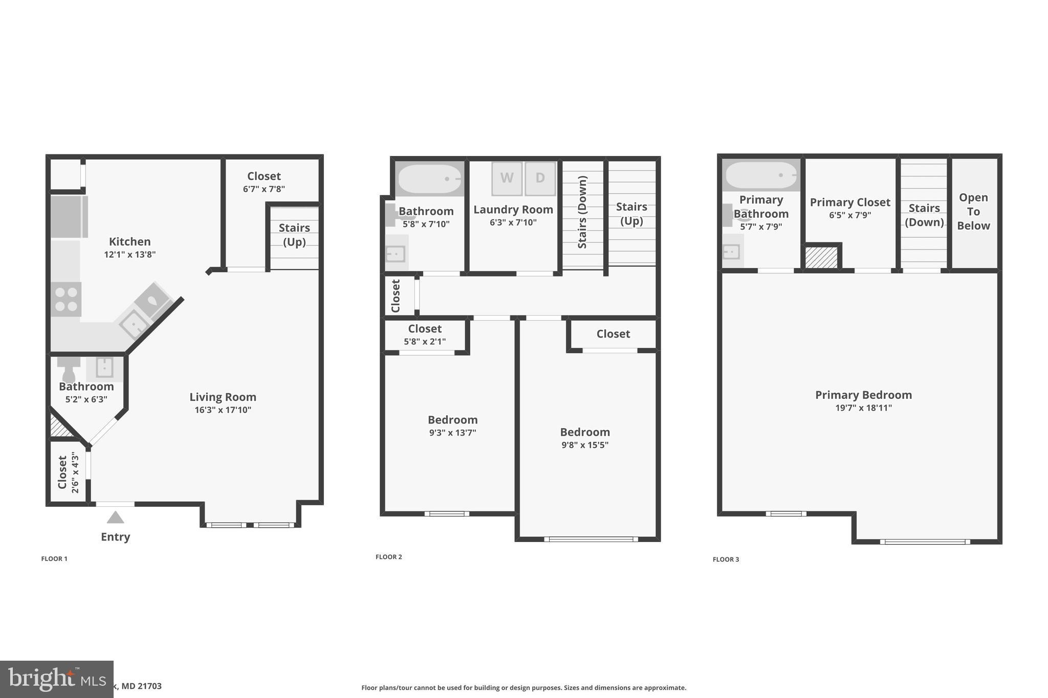 5243 Regal Court Frederick, MD 21703 - Photo 27 of 27 a picture of a floor plan