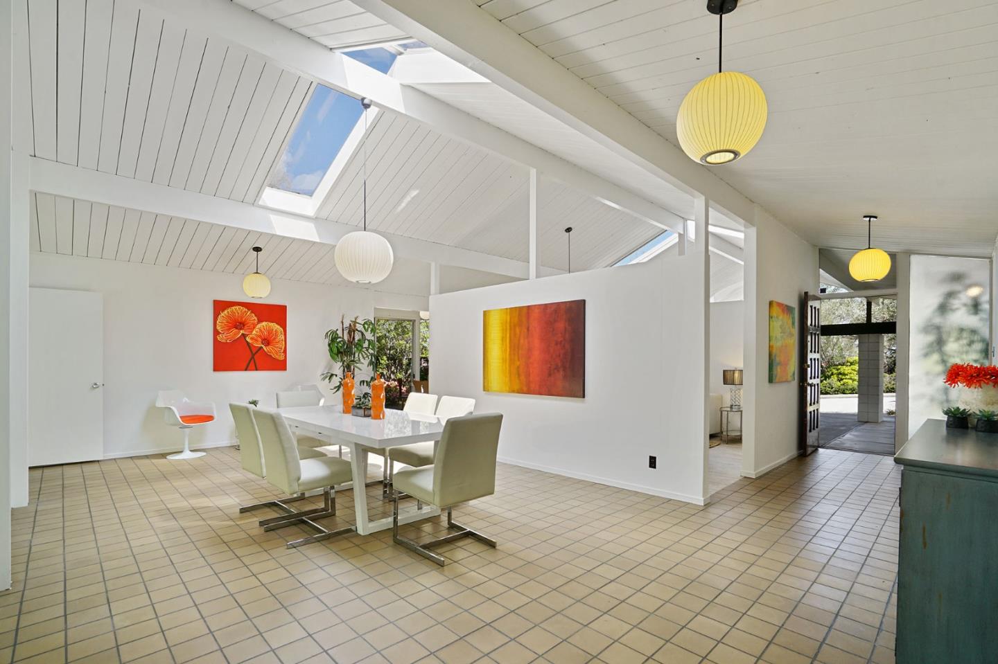 1775 Hunt Drive Burlingame, CA 94010 - Photo 16 of 37 a view of a dining room with furniture and chandelier