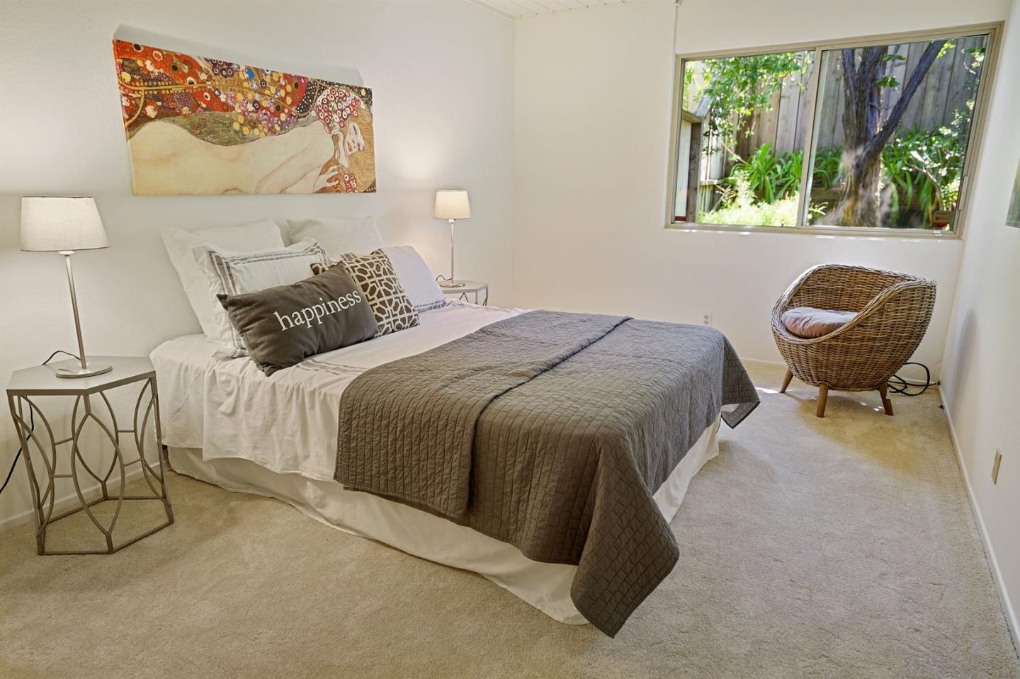 1775 Hunt Drive Burlingame, CA 94010 - Photo 37 of 37 a bedroom with a bed chair and window