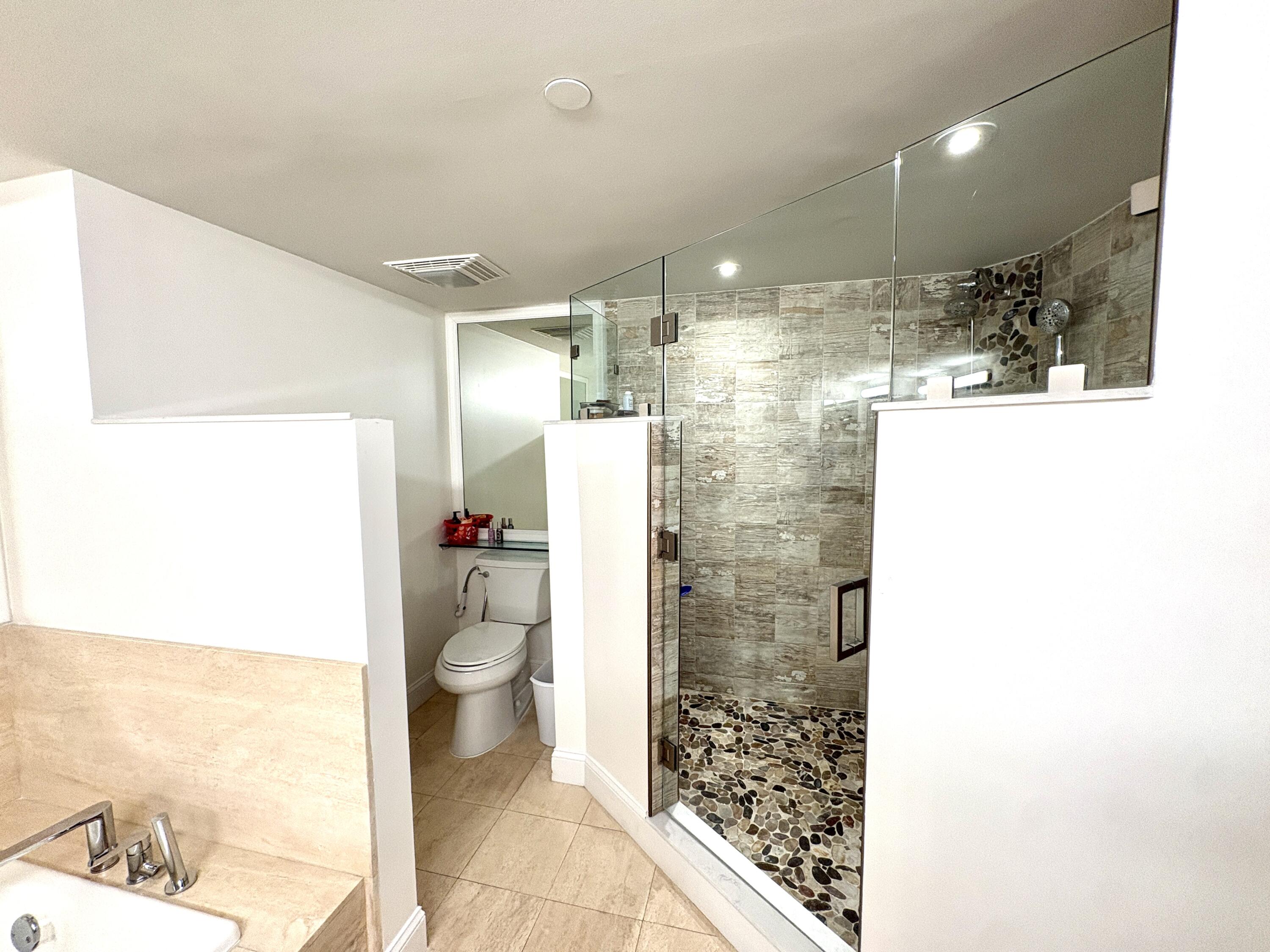 4201 North Ocean Boulevard, Unit 302C Boca Raton, FL 33431 - Photo 17 of 37 13 WLK IN SHOWER