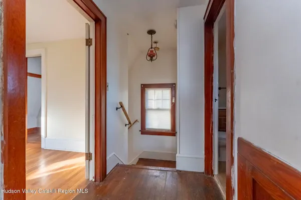 a view of an entryway door