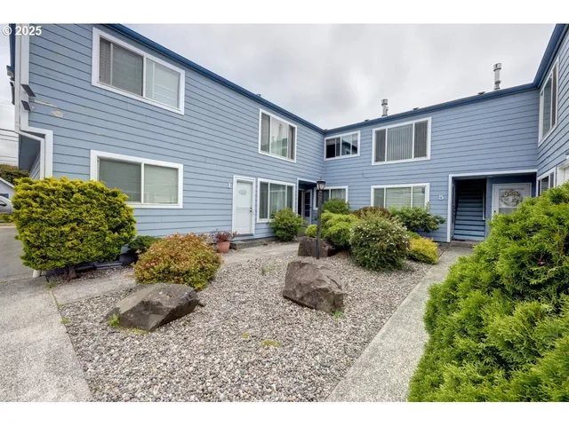 a backyard of a house