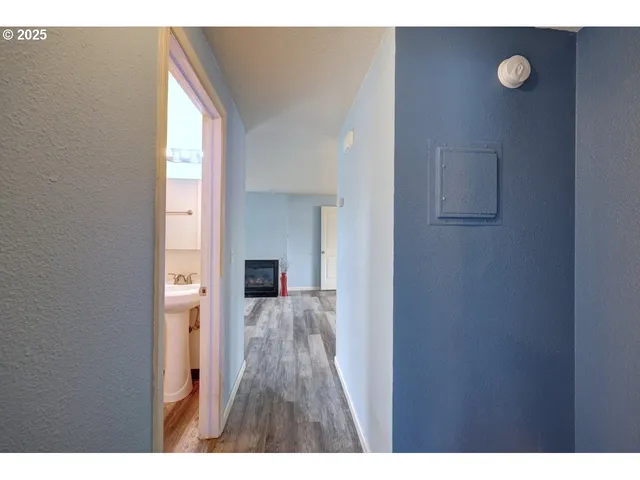 a view of a living room and a window