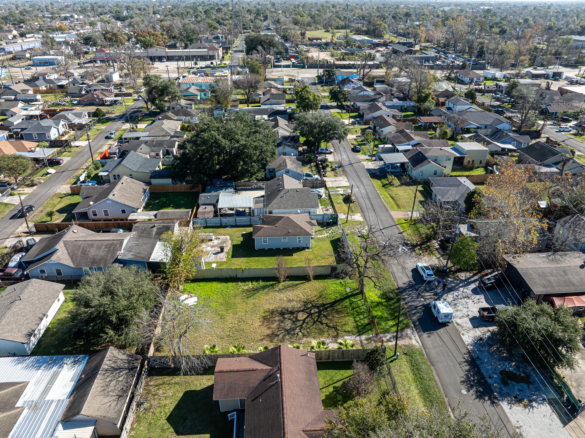 206 Oddo Street Houston, TX 77022 - Photo 10 of 18 an aerial view of residential houses with outdoor space