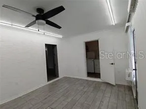 wooden floor in an empty room