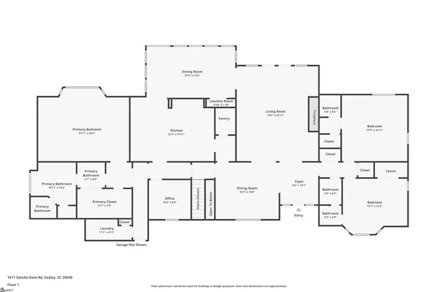 $650,000 | 1611 Saluda Dam Road, Easley, SC 29640