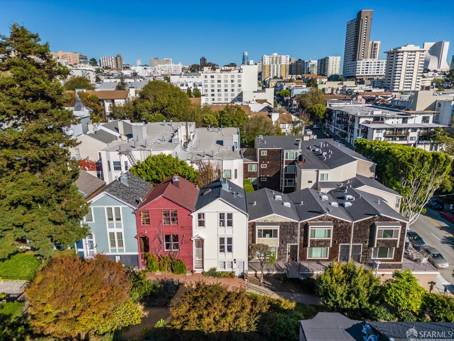 1 Cottage Row San Francisco, CA 94115 - Photo 40 of 52 a view of a city with tall buildings