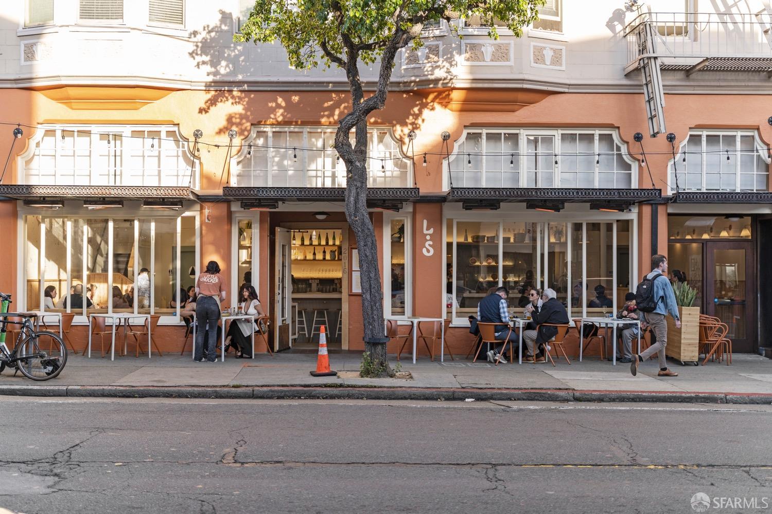 1 Cottage Row San Francisco, CA 94115 - Photo 46 of 52 a view of a building with a large windows