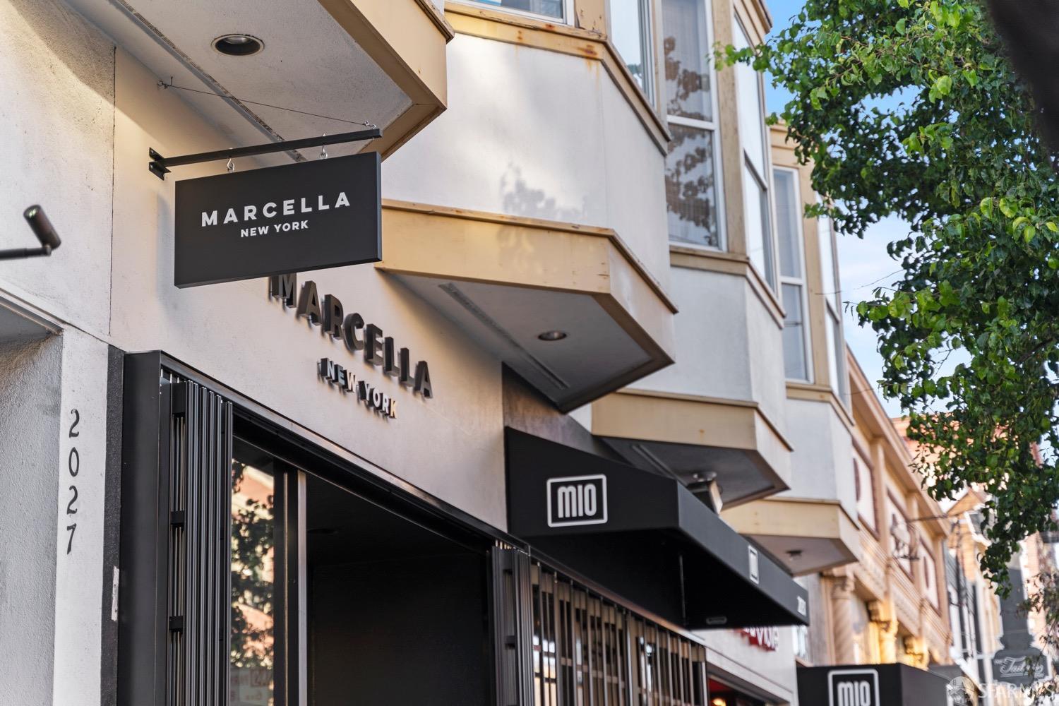 1 Cottage Row San Francisco, CA 94115 - Photo 48 of 52 a sign on a pole on a street