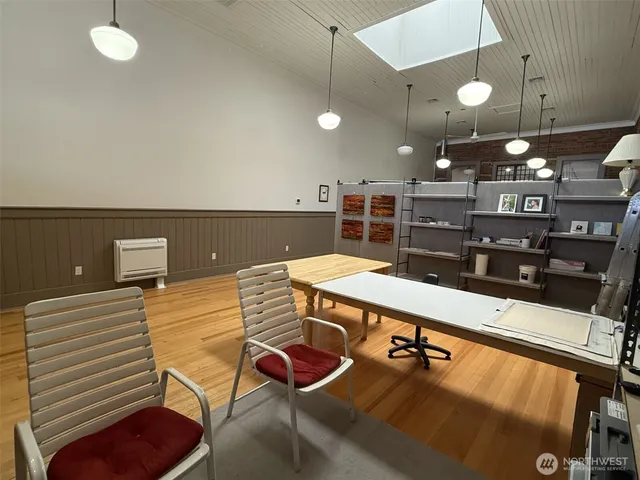 a room with furniture and view