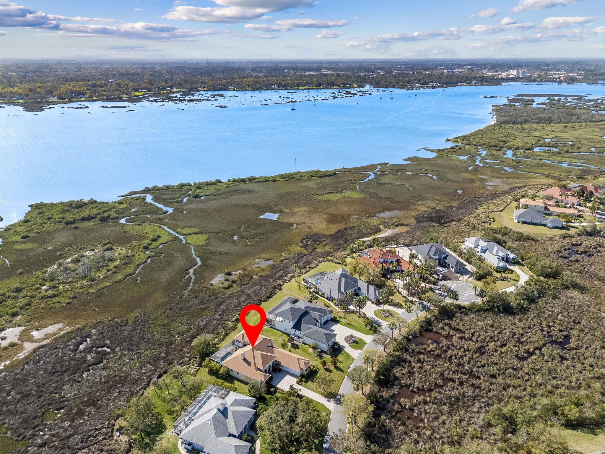 409 Lookout Point Drive St. Augustine, FL 32080 - Photo 6 of 90 a view of an ocean and mountain