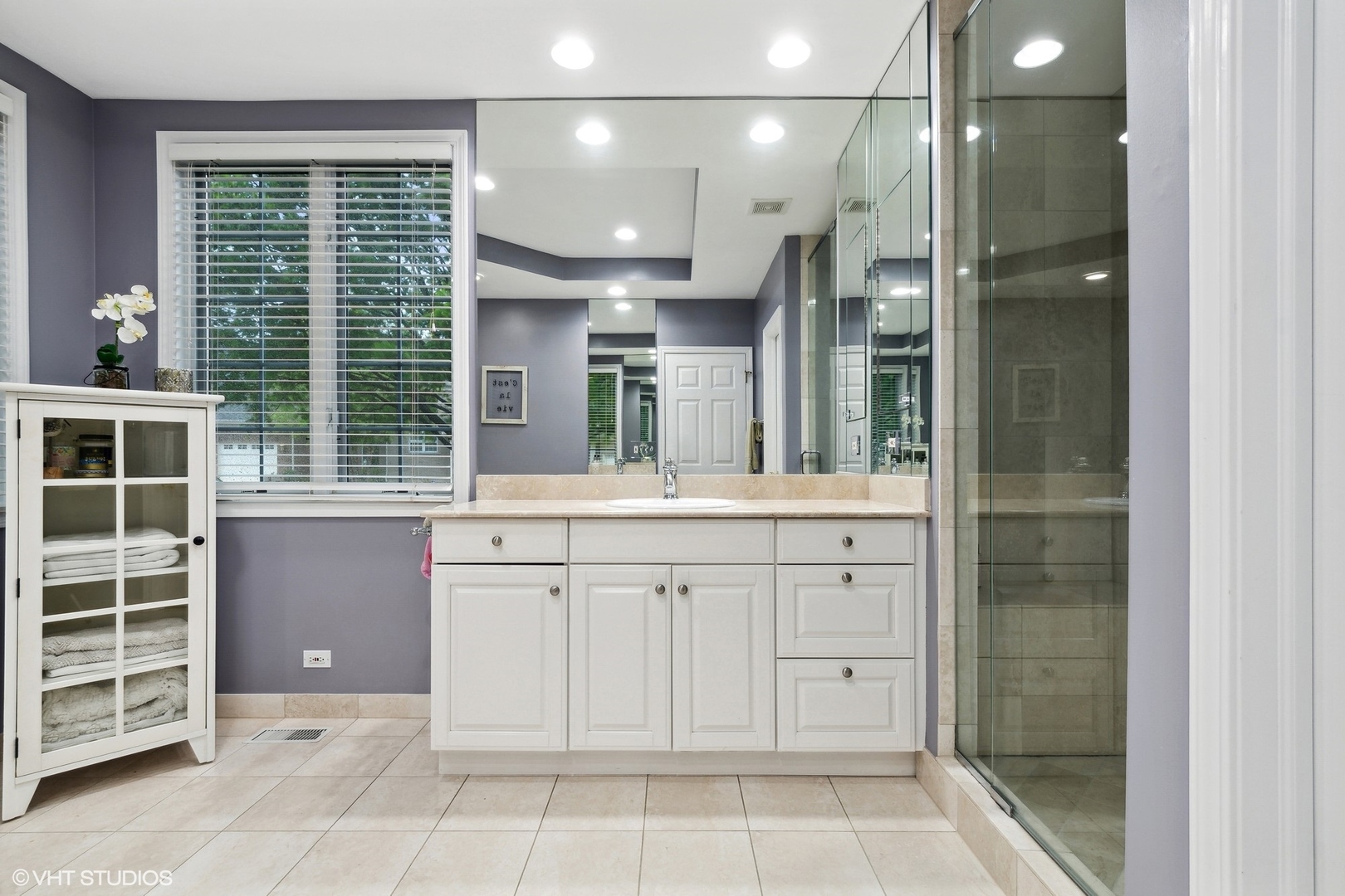 2013 Royal Ridge Drive Northbrook, IL 60062 - Photo 20 of 43 a bathroom with a sink vanity and dryer