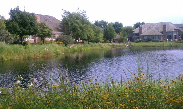 2013 Royal Ridge Drive Northbrook, IL 60062 - Photo 28 of 43 a view of a lake with a building in the background